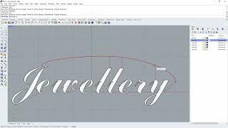 CAD Design Tips: Spruing name or word pendants