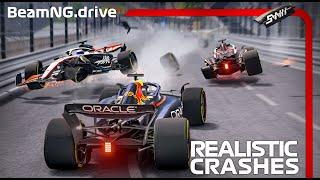Realistic Formula Car Crashes#18 | BeamNG.drive | F1 MOD