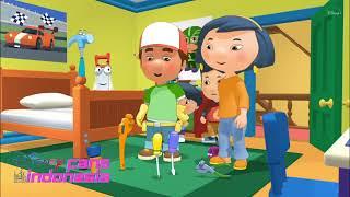 HANDY MANNY (bahasa Indonesia) ranjang Susun kartun disney junior dubbing Indonesia