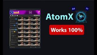 AtomX Extension V3.0.9 for After Effects & Premiere Pro  – Free Download Plugins