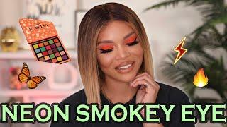 Neon Orange Smokey Eye | ABH Norvina Vol. 3