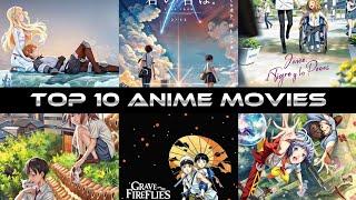 Top 10 Anime Movies To Watch Before Die!  #anime