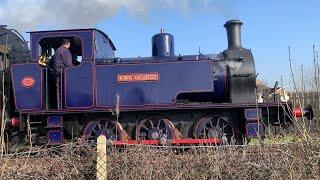 Hunslet 0-6-0ST* | 2409 ‘King George’ | Didcot Railway Centre | 15/02/23