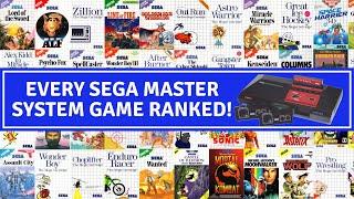 ALL 273 US/PAL Sega Master System Games RANKED BY THE CRITICS from WORST to FIRST