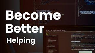 Boost your coding skills by helping others