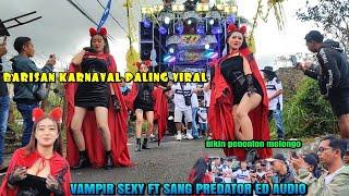 Barisan karnaval paling viral,pasukan vampir seksi ft ED audio karnaval desa pujon lor