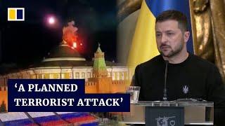 Ukraine denies Russia’s claim it tried to assassinate Vladimir Putin with drone attack on Kremlin