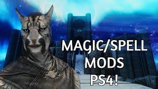 Skyrim Ps4 mods - Skyrim Wizard mods! Spells, Curses and Skyrim best ps4 mods 2023!