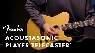 Exploring the Fender Acoustasonic Player Telecaster | Acoustasonic Player Telecaster | Fender