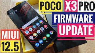 [How to] POCO X3 PRO Firmware Update MIUI 12.5 (MIUI 12.5.1.0 RJUEUXM)