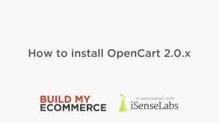 OpenCart 2.X Installation using FTP Program - File Zilla