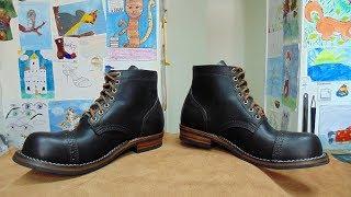 Making V-7 stitchdown boots // Доппельные Ботинки V-7