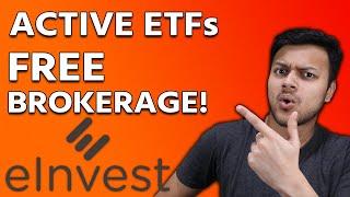 eInvest 5x ACTIVELY MANAGED ETFS - $0 BROKERAGE!!, Monthly Returns, Ethical ETFs & MORE!