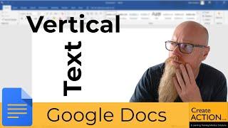 Vertical Text in Google Docs!