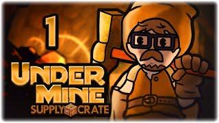 BIG NEW UPDATE, 60+ NEW ITEMS!! | Let's Play UnderMine | Part 1 | Supply Crate Update Gameplay