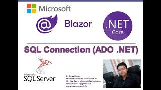 SQL Connection(ADO.NET) in Blazor C# .Net Core(3.1) Session-8