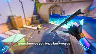 Neon Backwards Bhop