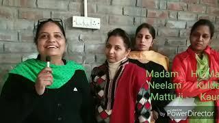 Hardworking teachers of Satti Soodaan Government School, Mangat 3, Ludhiana