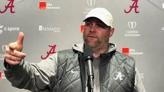 DC Kane Wommack Post-Practice Interview (3-7-25) | Alabama Football