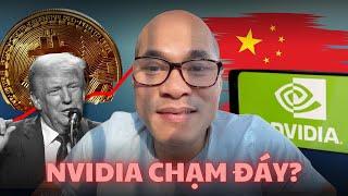 Nạn buôn lậu NVDA & Trump tariff khiến CP A.I lao dốc. Trump giúp bitcoin tăng chỉ bằng 1 tweet