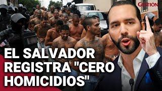 BUKELE celebra cero homicidios en 8 días de agosto en El Salvador: "¡Lo estamos logrando!"