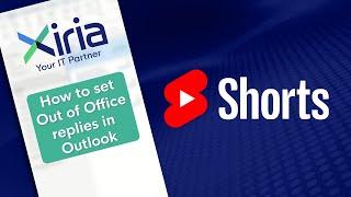 How to set Out Of Office in Outlook