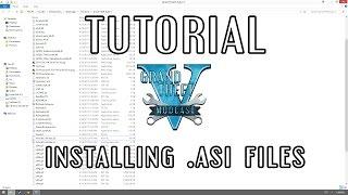 [Tutorial] Installing .ASI Files for GTA V