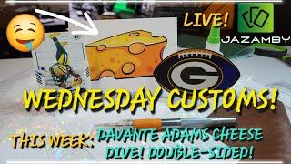 WEDNESDAY CUSTOMS! THIS WEEK: DAVANTE ADAMS DUAL SIDED ICEY CHEESE DIVE! 8/21/24