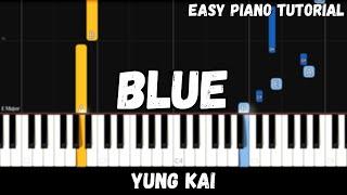 Yung Kai - Blue (Easy Piano Tutorial)