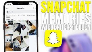 Gelöschte Snapchat Bilder/Memories wiederherstellen! [2022]