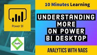 Power BI Tutorial (3/50) - Understanding more on Power Bi Desktop