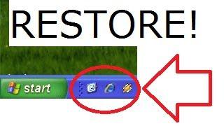 Restore Quick Launch Bar in Windows 7/8/10 instead of the modern Taskbar