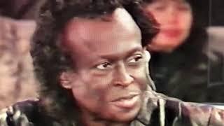 RARE - Miles Davis and Juliette Gréco - Interview (October 1990)