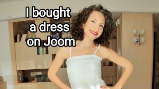 I bought a dress on Joom