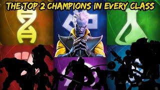 Top 2 Champions  in Every Class | Mcoc