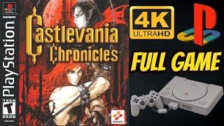 Castlevania Chronicles | PS1 | 4K60ᶠᵖˢ UHD | Longplay Walkthrough Playthrough Full Movie Game