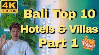  TOP 10 Hotels and Villas in Bali  2023- Part 1  | The Best Luxury Stays in Paradise!