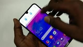 How to hide notch display in Samsung Galaxy M30