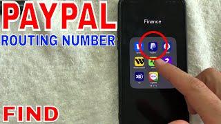  How To Find PayPal Routing Number 