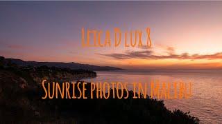 Leica D lux 8 sunrise photos first impressions