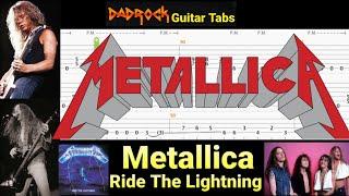 Ride The Lightning - Metallica - Guitar + Bass TABS Lesson