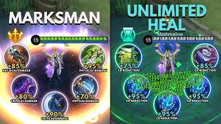 Estes Marksman Build vs Estes Unlimited Heal Build