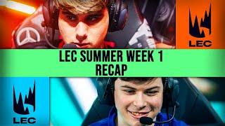 MANY SUSPRISES ON THE FIRST WEEK OF SUMMER - LEC Summer Week 1 Recap | YamatoCannon