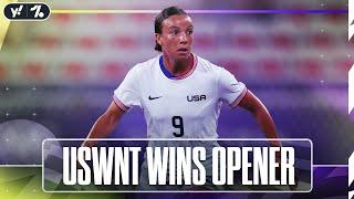 USWNT wins Olympic opener — but should they be disappointed? | OneFootball