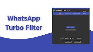 Whatsapp Super filter software | How to filter whatsapp numbers | WhatsApp Turbo filter