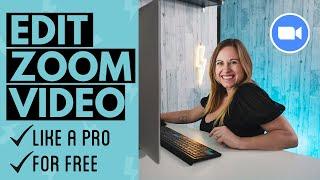How to Edit Zoom Video Recording For Free (Zoom & DaVinci Resolve Tutorial)