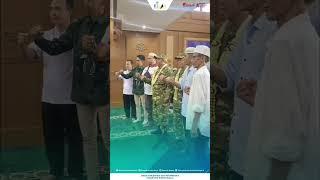 Penyambutan Bupati H. Bahrul Ilmi dan Wakil Bupati Herman Susilo dari Reatret Akmil di Magelang