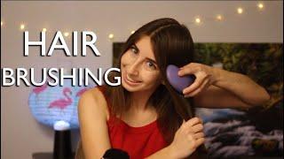 [ASMR] Hair Brushing (Wearing 12 Shirts From Around The World)