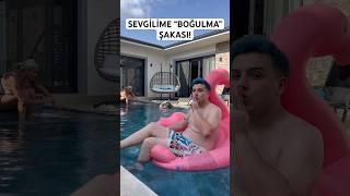 Semih Varol | SEVGİLİME BOĞULMA ŞAKASI | #semihvarol #shorts