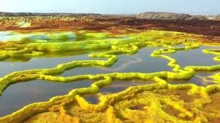 Dallol, Ethiopia looks like another planet